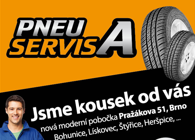 Pneuservis A Pražákova Brno